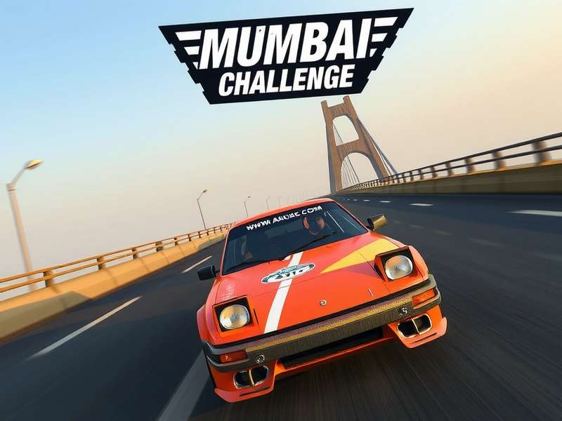 Mumbai Rally Challenge Official Cover Art - Racing Through Marine Drive